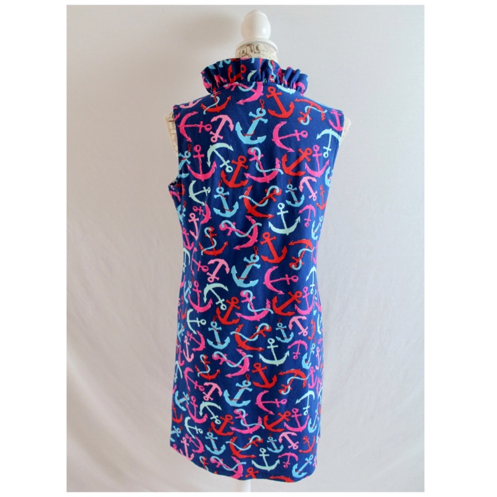 Haley & the Hound Anchors Kenzie Dress USA Medium - Picture 5 of 9
